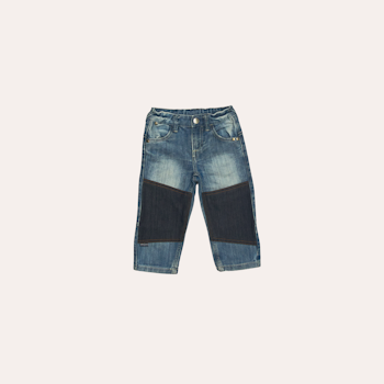 Slitstarka barnjeans, Regular fit, Stl 92