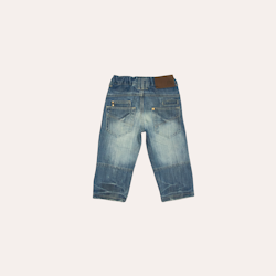 Slitstarka barnjeans, Regular fit, Stl 92