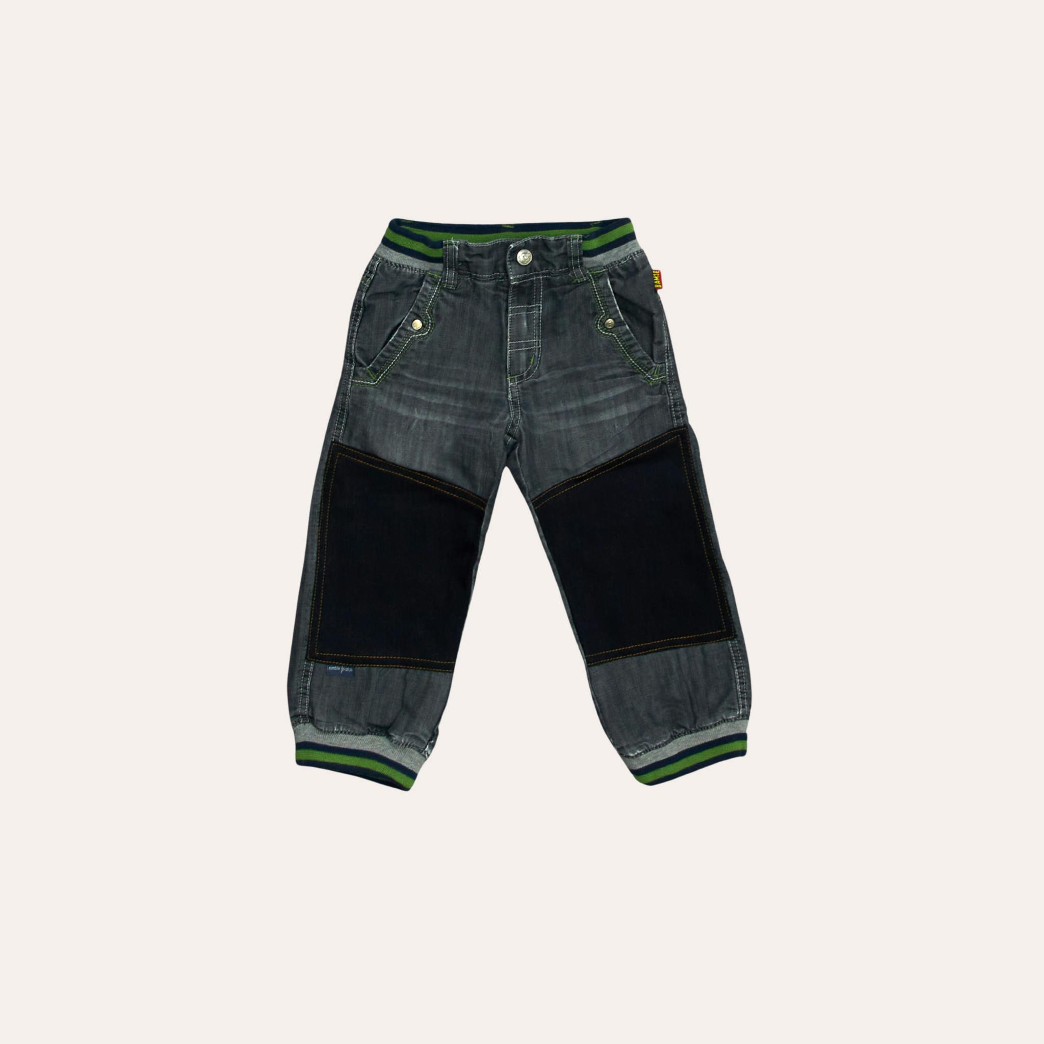 Slitstarka barnjeans, Loose fit, Stl 98 (Till Karlstad)