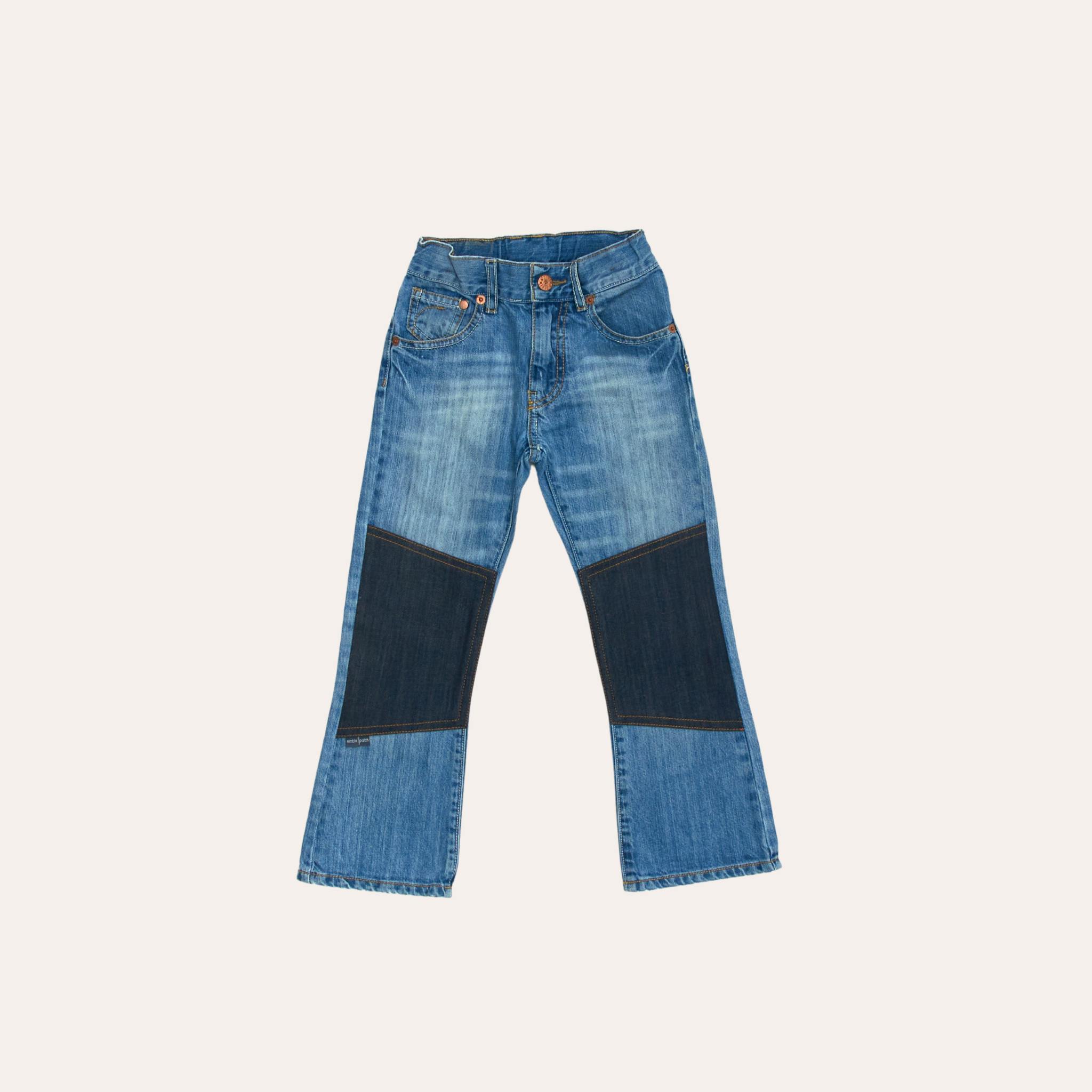 Slitstarka barnjeans, Regular fit, Stl 116