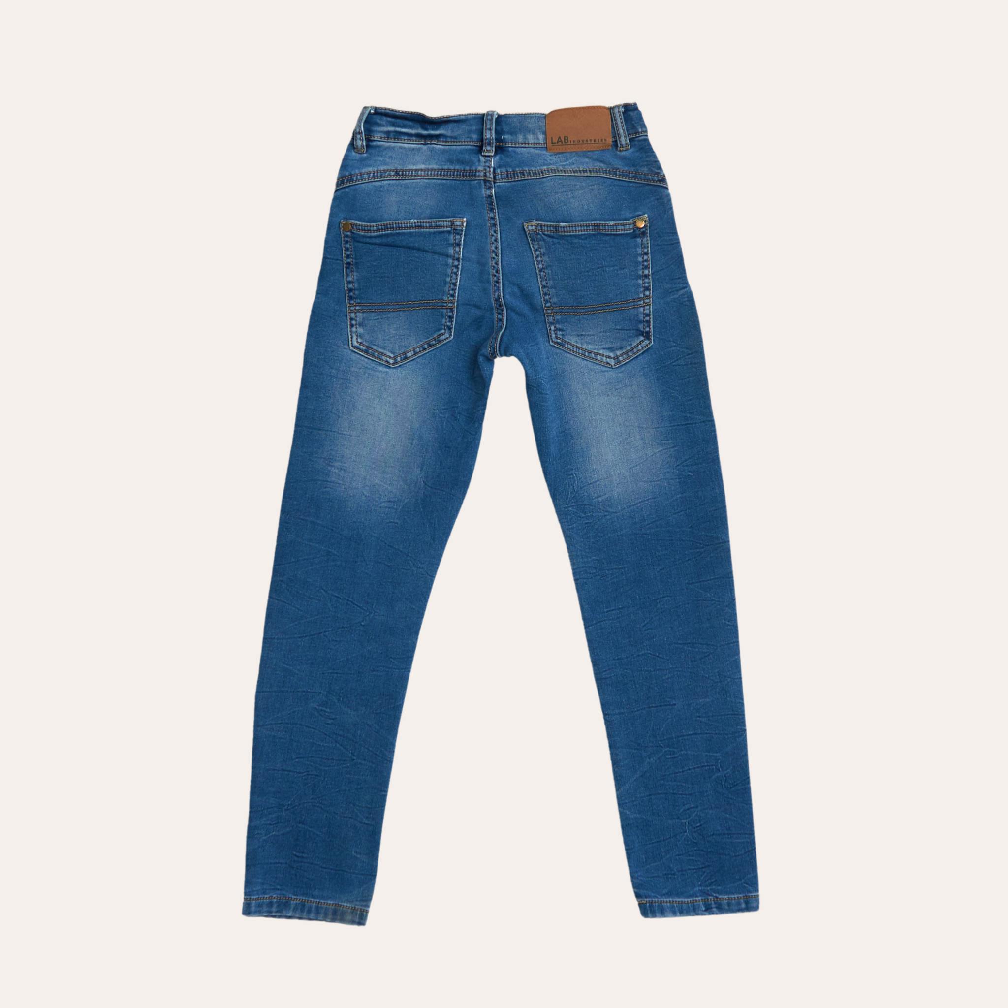 Slitstarka barnjeans, Regular fit, Stl 134