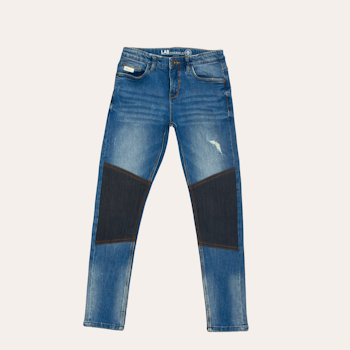 Slitstarka barnjeans, Regular fit, Stl 146