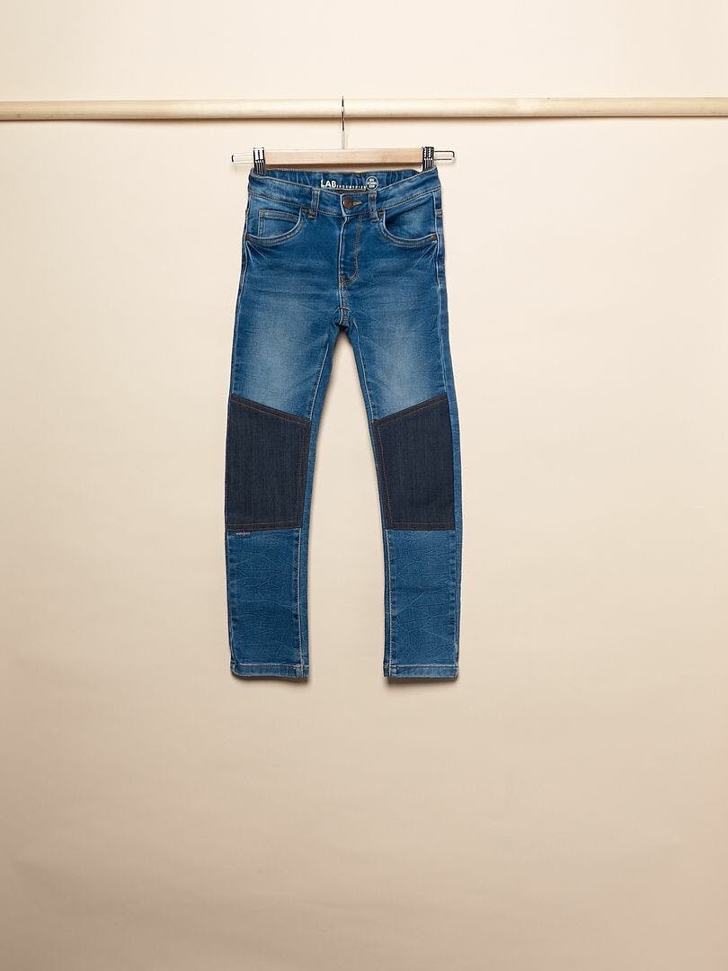 Slitstarka barnjeans, Slim fit, Stl 128