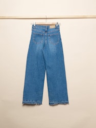 Slitstarka barnjeans, Loose fit, Stl 146