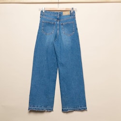 Slitstarka barnjeans, Loose fit, Stl 146