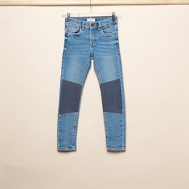 Slitstarka barnjeans, Slim fit, Stl 128