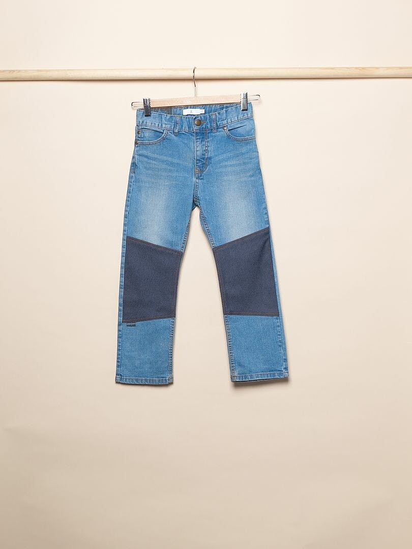 Slitstarka barnjeans, Regular fit, Stl 128