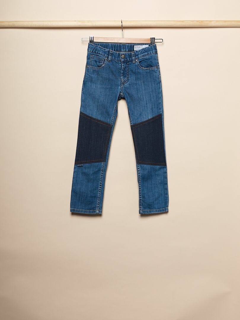 Slitstarka barnjeans, Regular fit, Stl 116