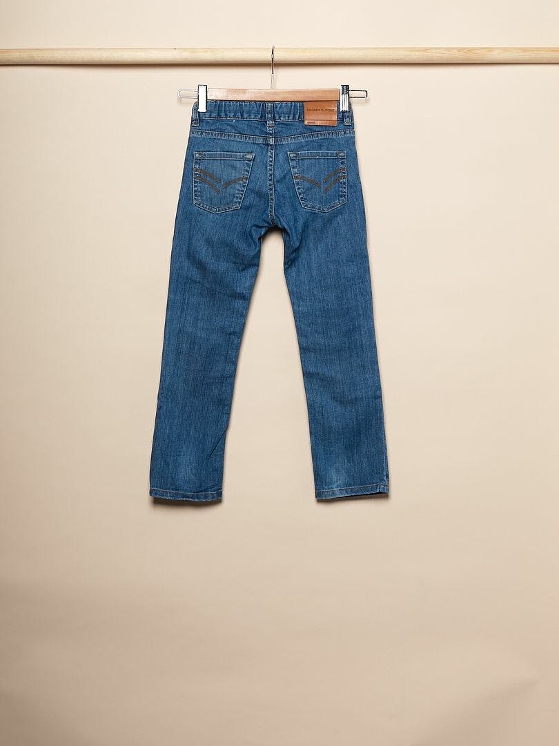 Slitstarka barnjeans, Regular fit, Stl 116