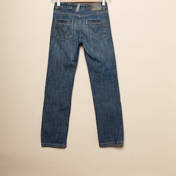 Slitstarka barnjeans, Regular fit, Stl 128