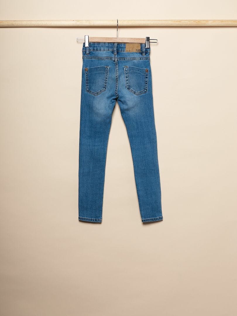 Slitstarka barnjeans, Slim fit, Stl 130