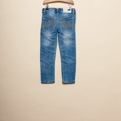 Slitstarka barnjeans, Slim fit, Stl 104