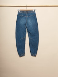 Slitstarka barnjeans, Loose fit, Stl 134