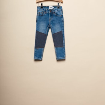 Slitstarka barnjeans, Slim fit, Stl 100