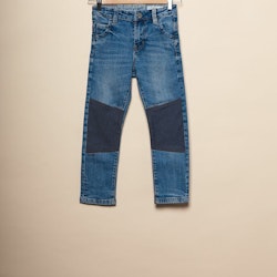 Slitstarka barnjeans, Regular fit, Stl 110