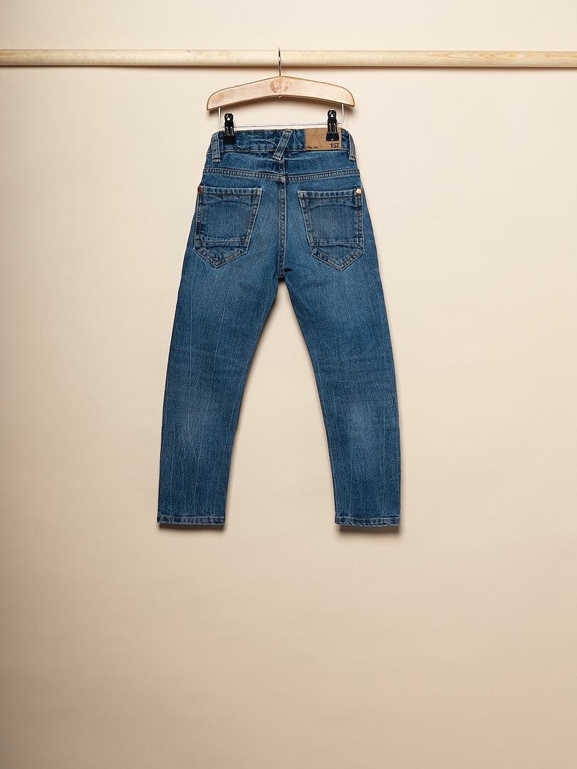 Slitstarka barnjeans, Regular fit, Stl 110