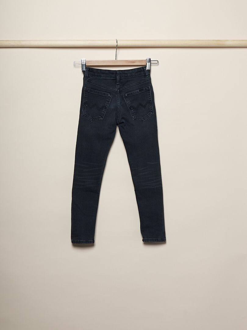 Slitstarka barnjeans, Slim fit, Stl 128