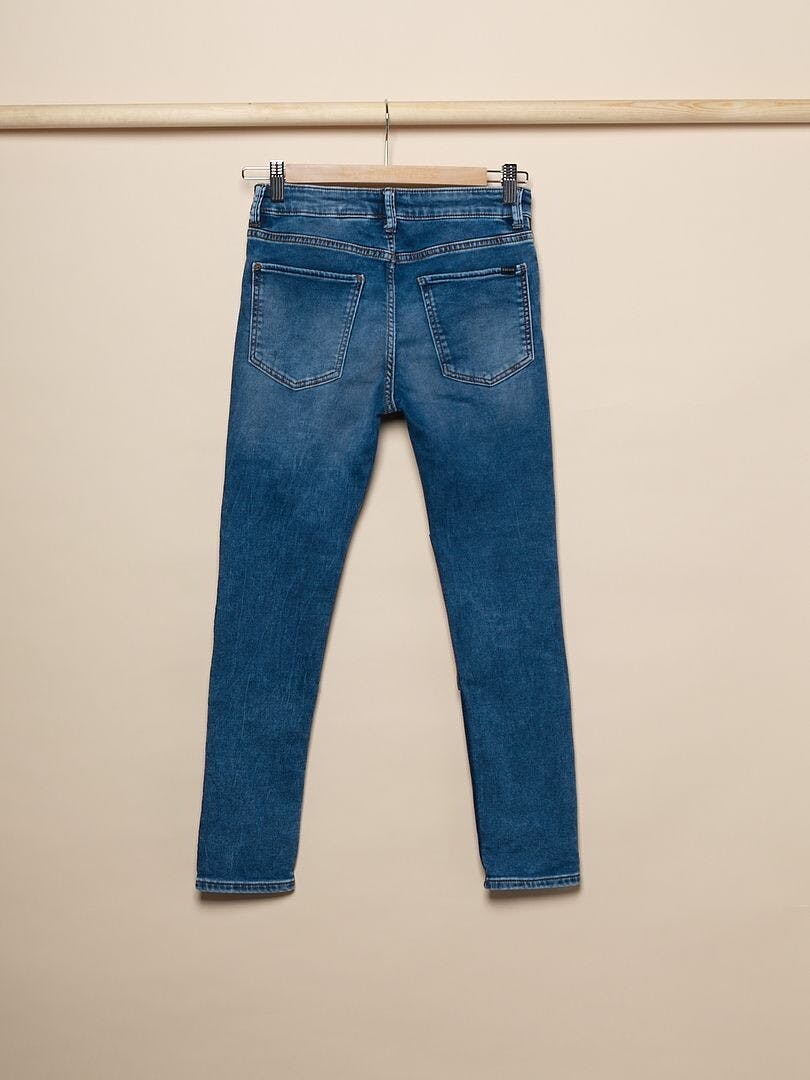 Slitstarka barnjeans, Slim fit, Stl 140