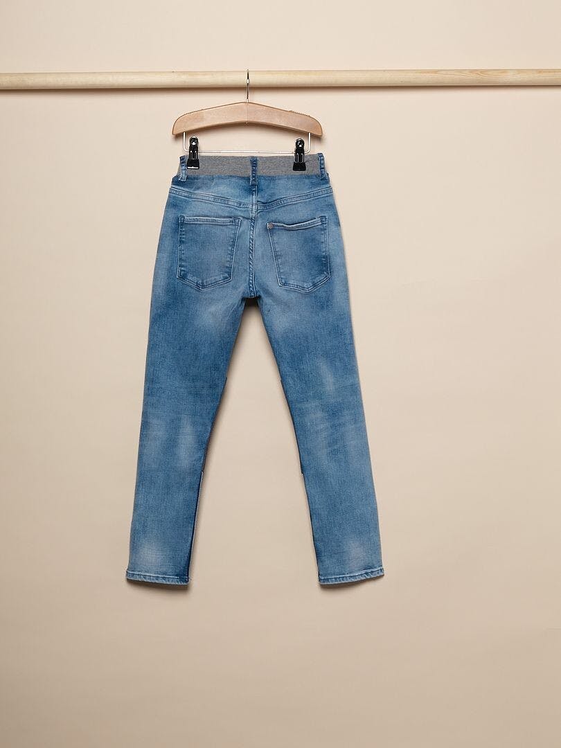 Slitstarka barnjeans, Regular fit, Stl 122