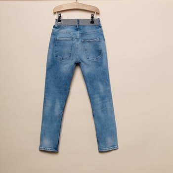 Slitstarka barnjeans, Regular fit, Stl 122