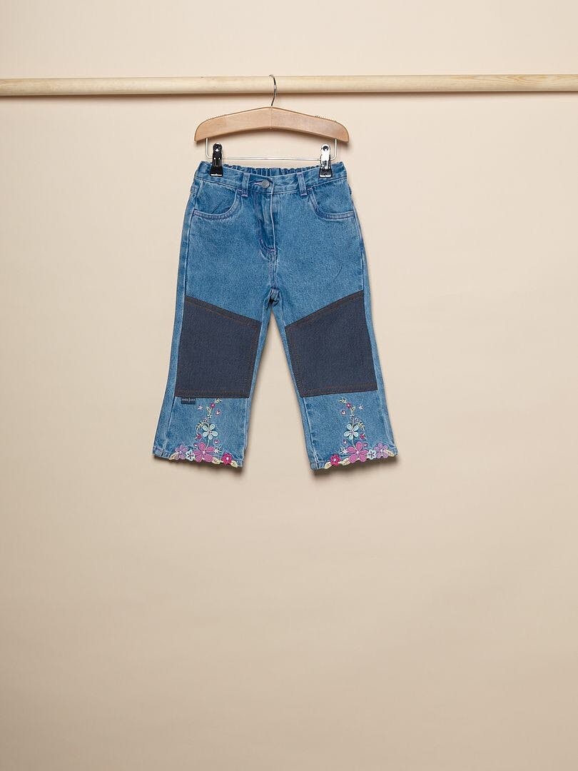 Slitstarka barnjeans, Regular fit, Stl 110