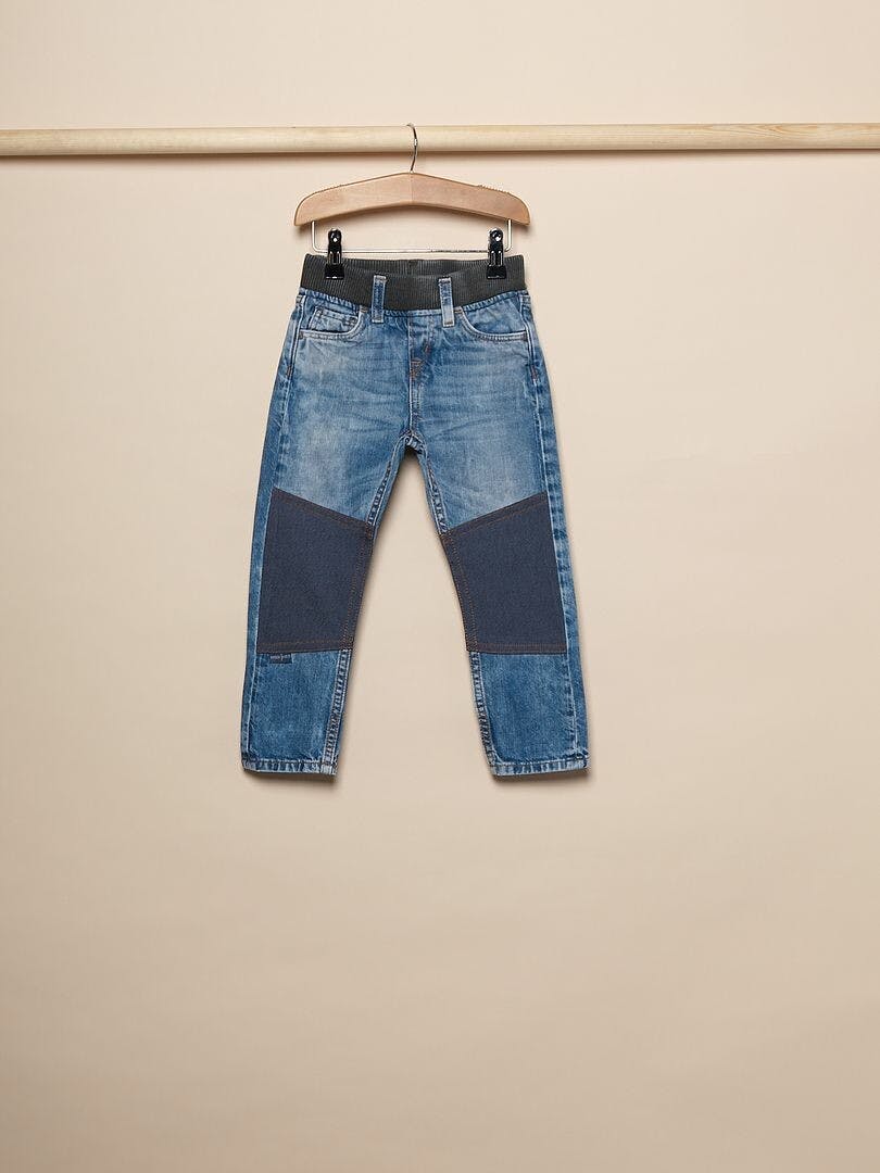 Slitstarka barnjeans, Regular fit, Stl 98