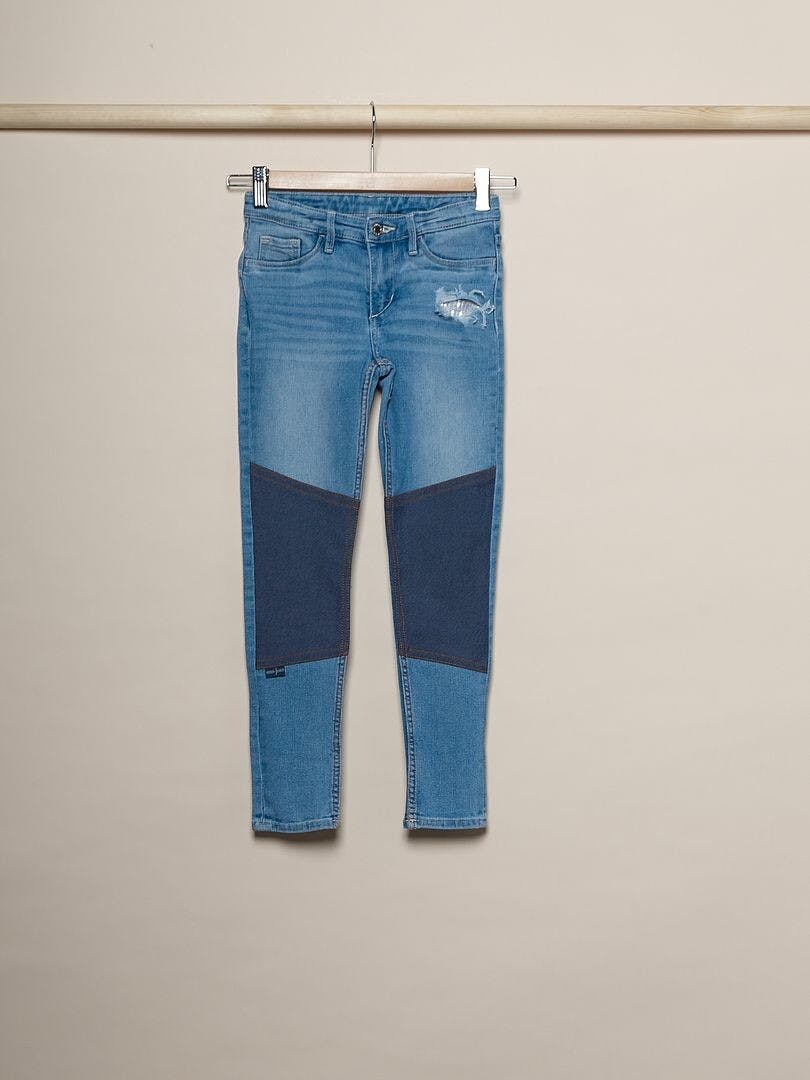 Slitstarka barnjeans, Slim fit, Stl 134