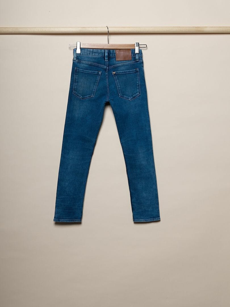 Slitstarka barnjeans, Slim fit, Stl 128