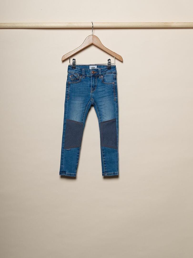 Slitstarka barnjeans, Slim fit, Stl 100