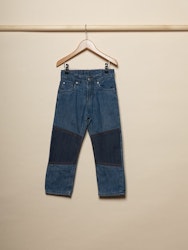 Slitstarka barnjeans, Loose fit, Stl 110