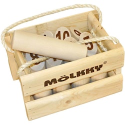 Mölkky Original i trälåda (kubb)