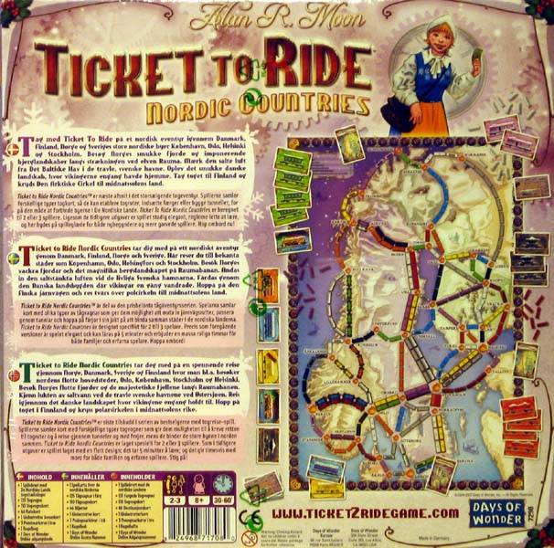 Ticket To Ride Nordic Countries (swe)