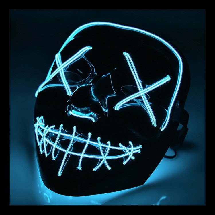 El Wire Purge Led Mask