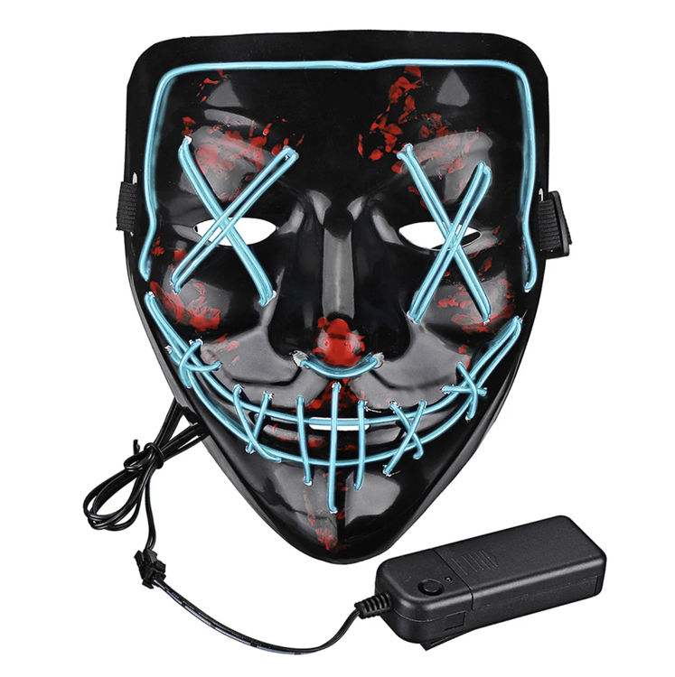 El Wire Purge LED Mask