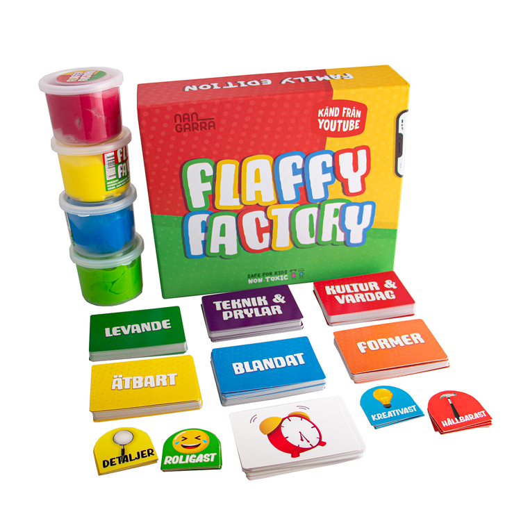 Flaffy Factory Barnspel