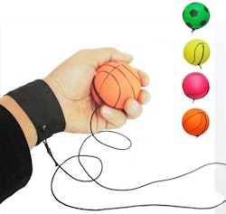 Boomerang Ball (studsboll med gummisnöre)