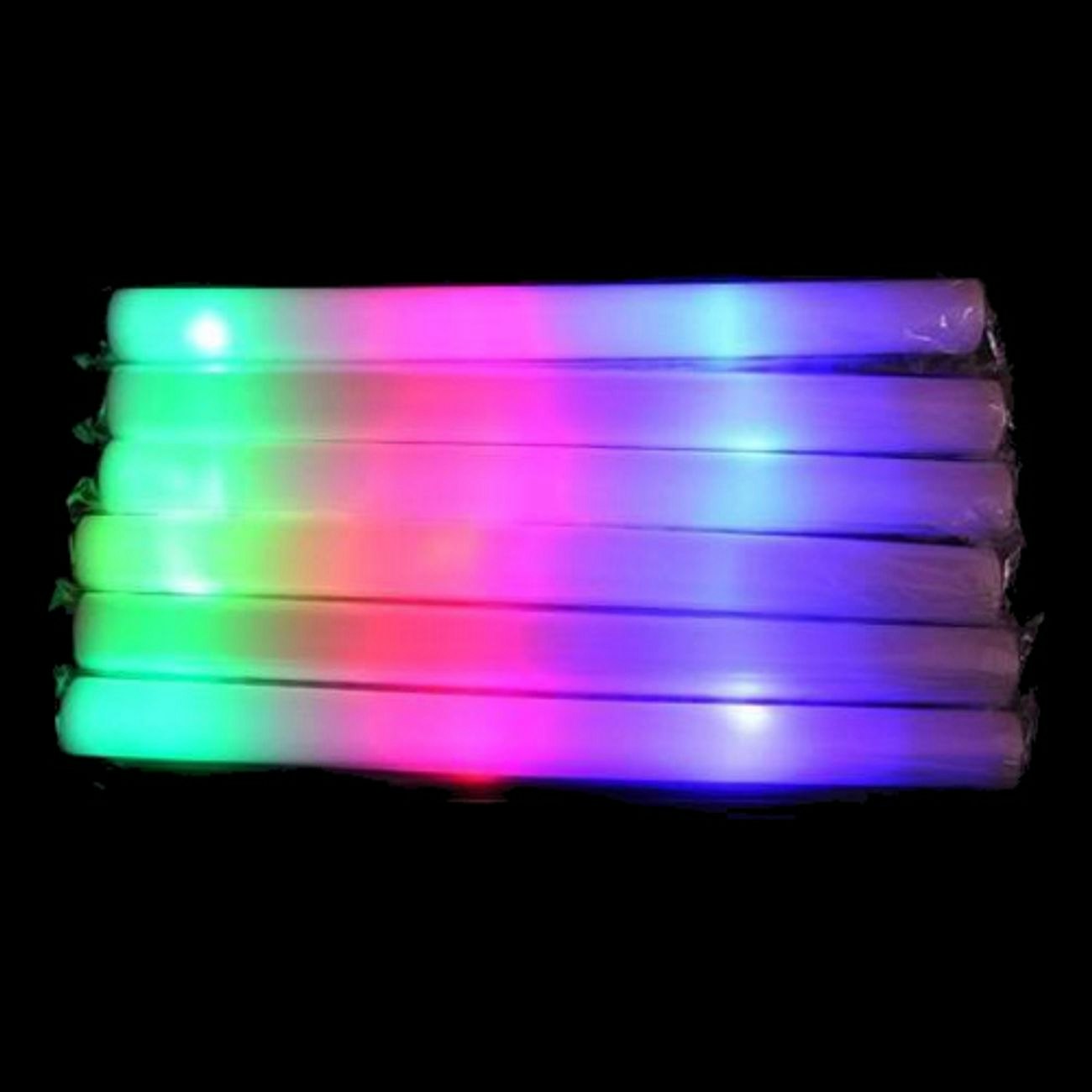 LED Skumstavar 10-pack