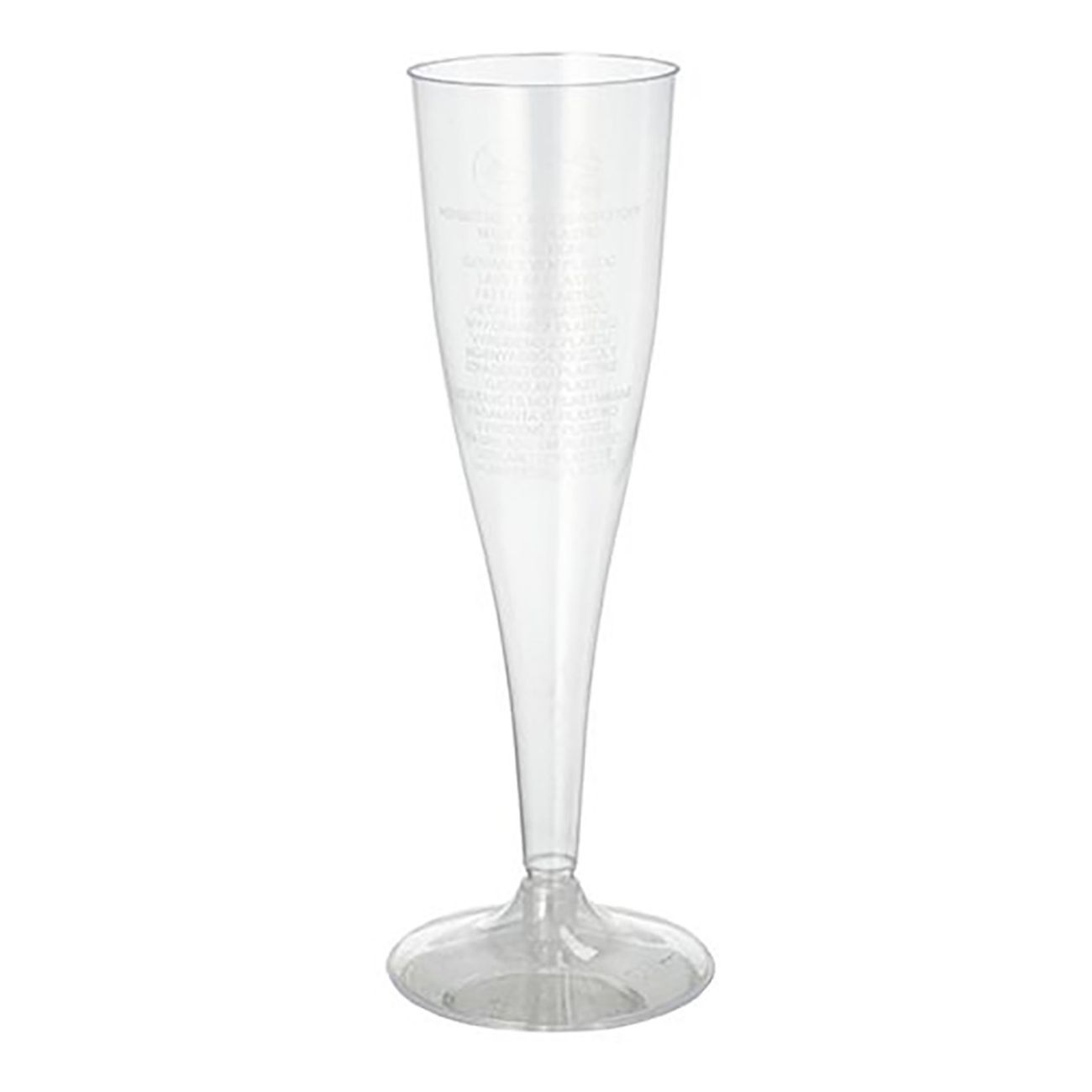 Plastglas Champagne