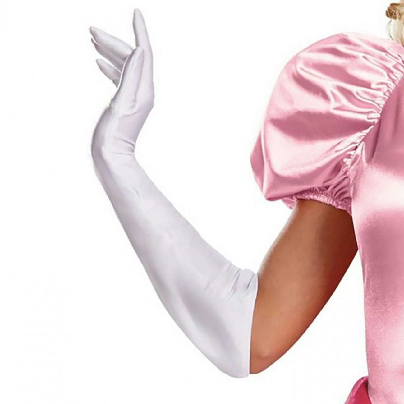 Prinsessan Peach Deluxe Maskeraddräkt