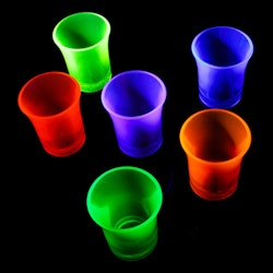 UV Neon Shotglas