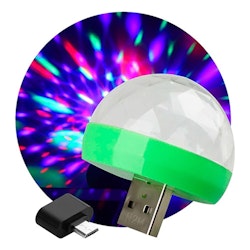 Mini USB Discolampa