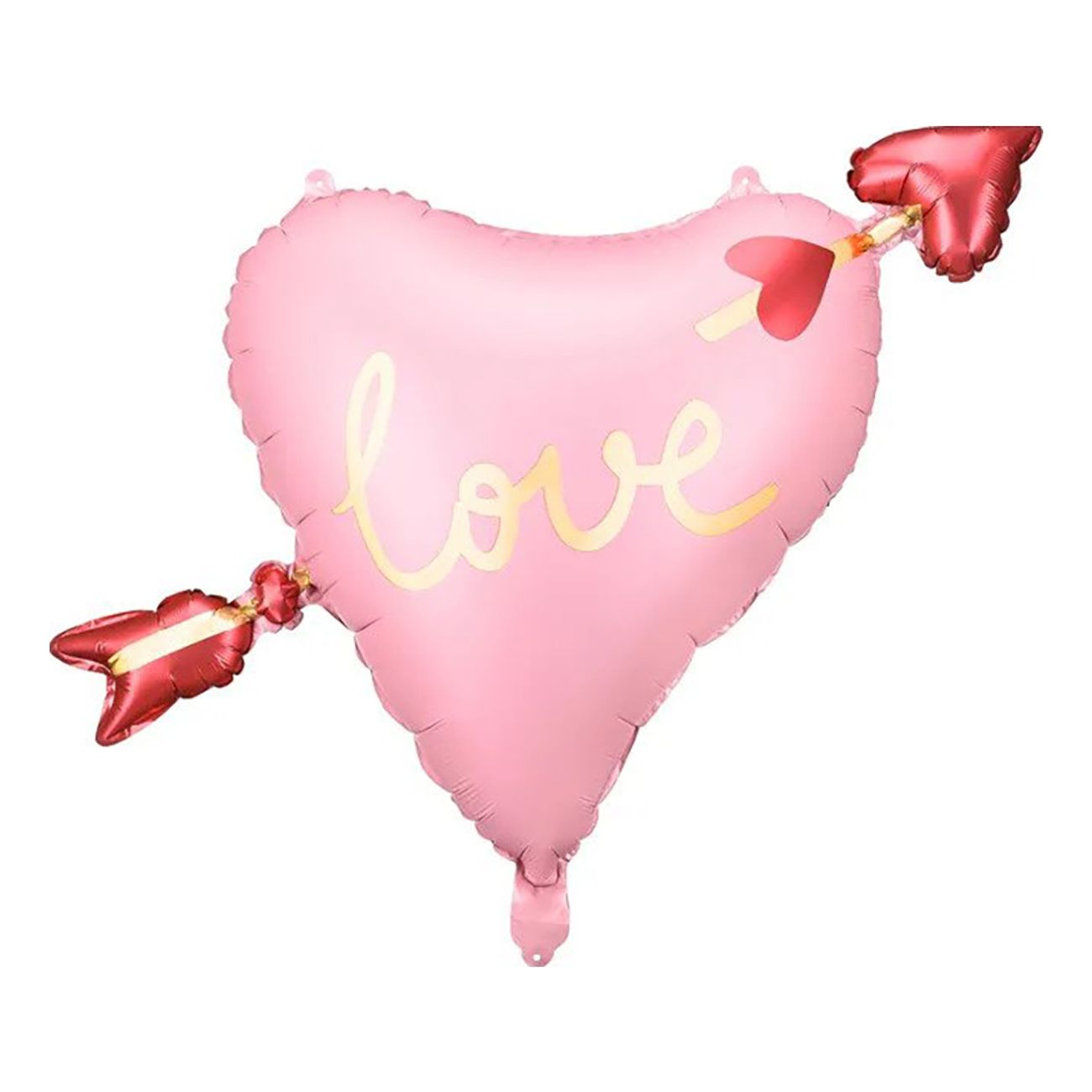 Folieballong Hjärta med Pil