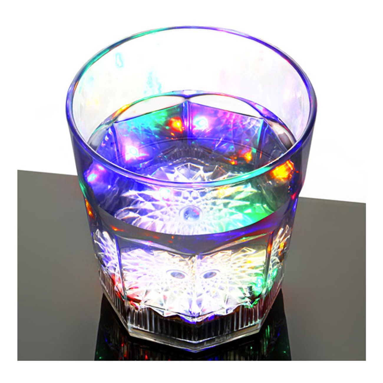 Vätskeaktiverat Blinkande Drinkglas