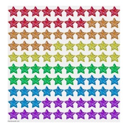Stickers Stjärnor Holografiska Färgmix