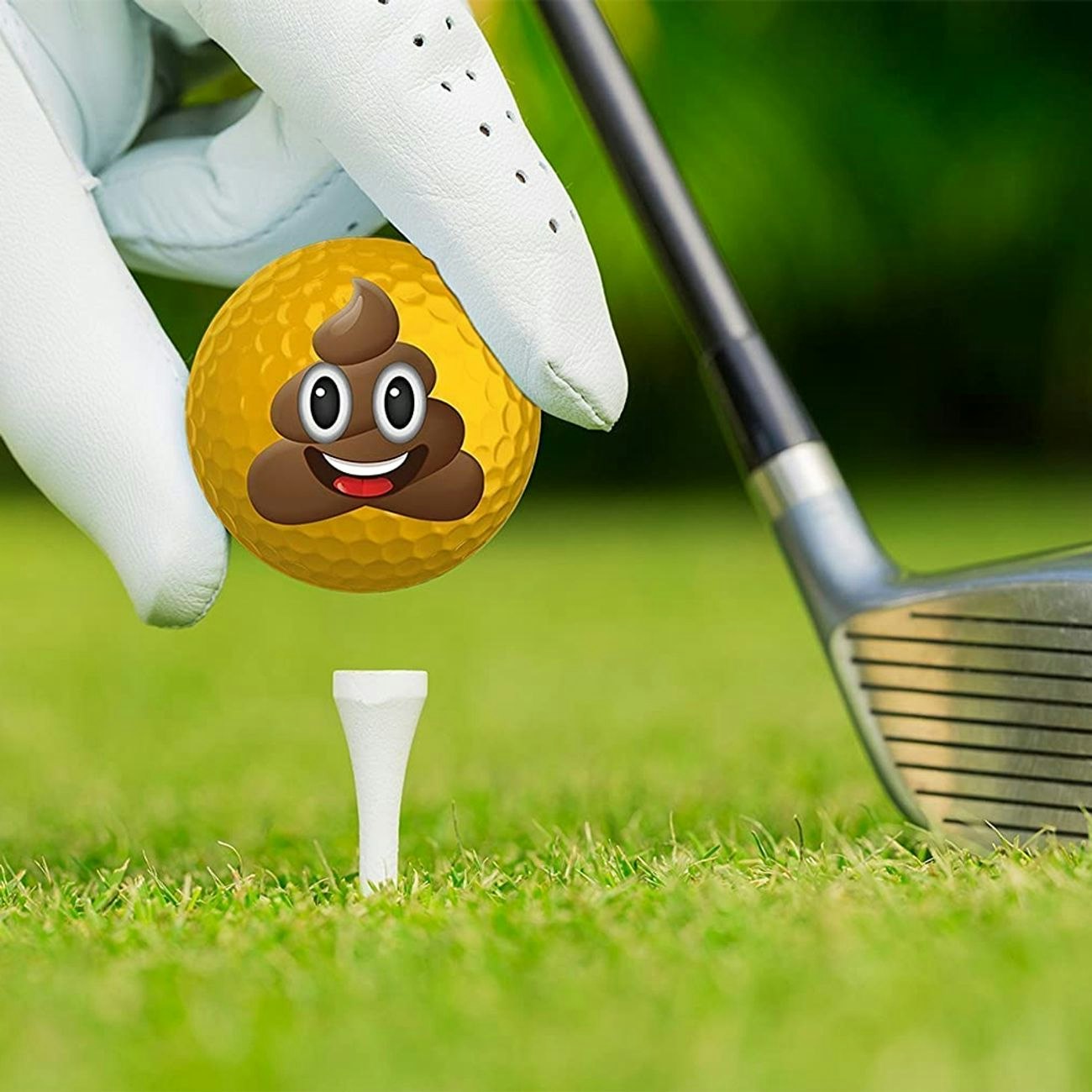 Emoji Golfbollar