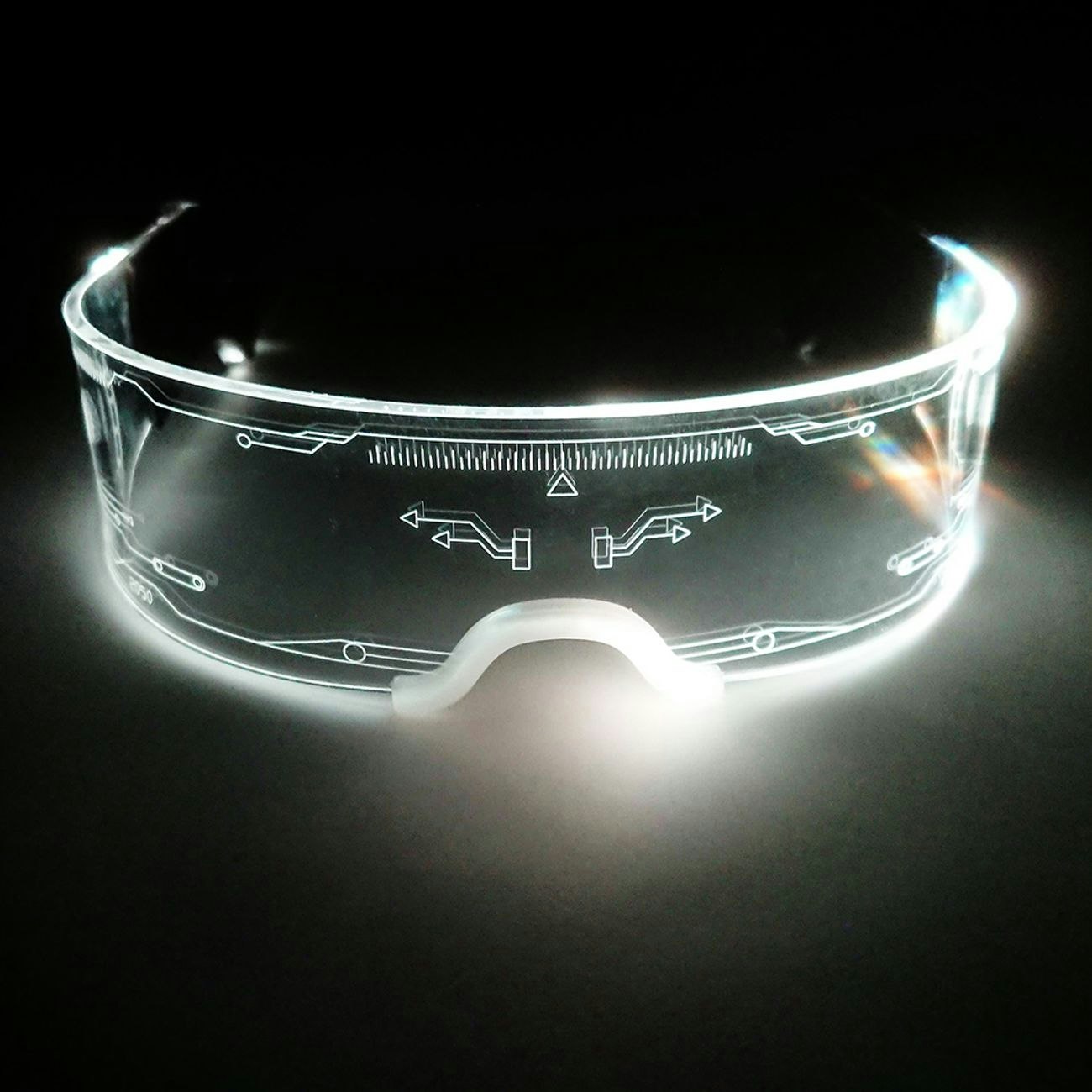 Future LED Neon Glasögon