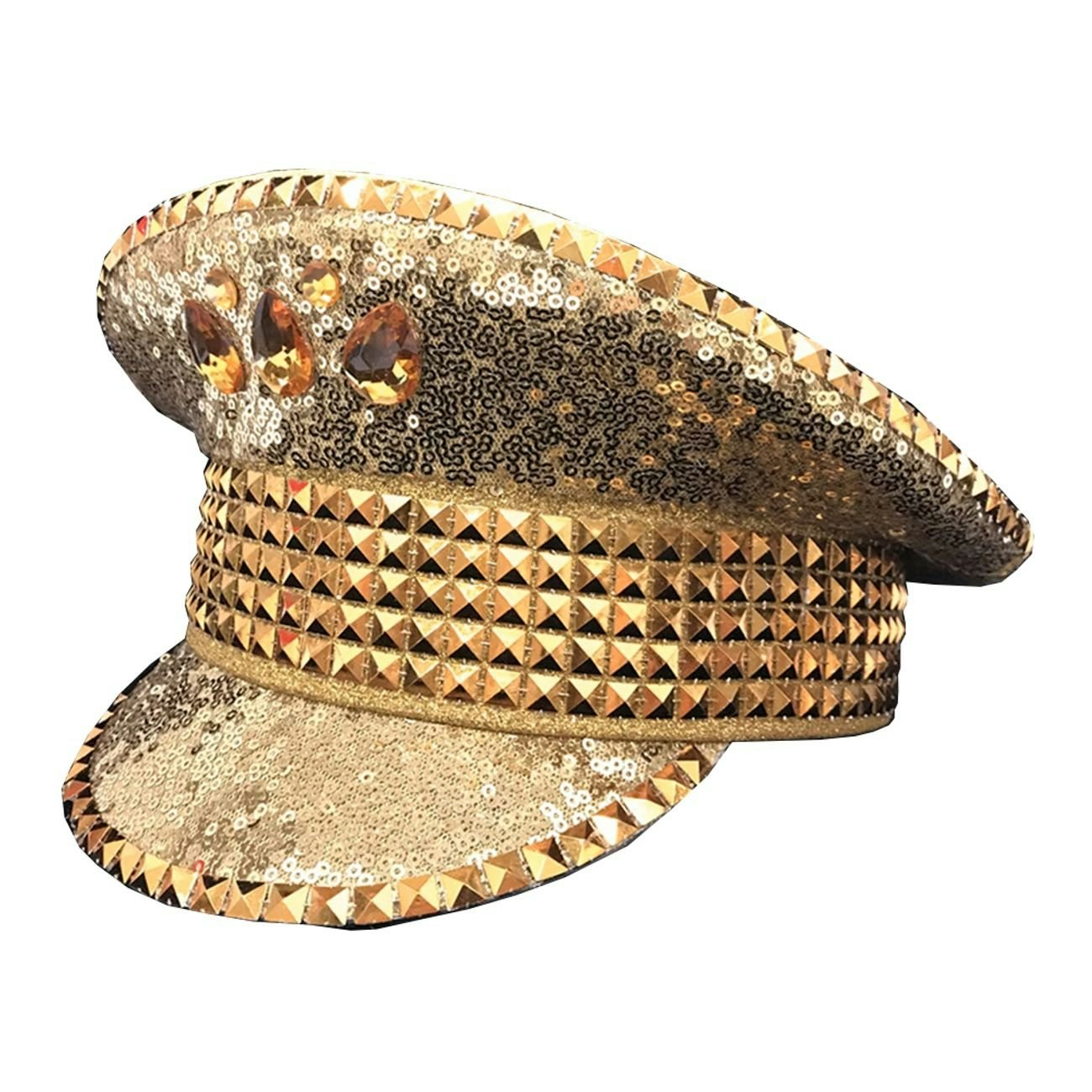 Steampunk Guld Hatt
