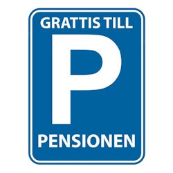 Dekoration Grattis Till Pensionen