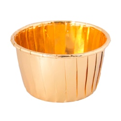 Cupcake Wrapper Guld Metallic