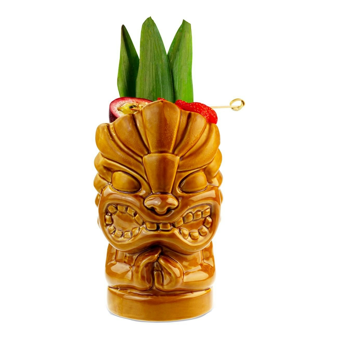 Tiki Drinkmugg Figur